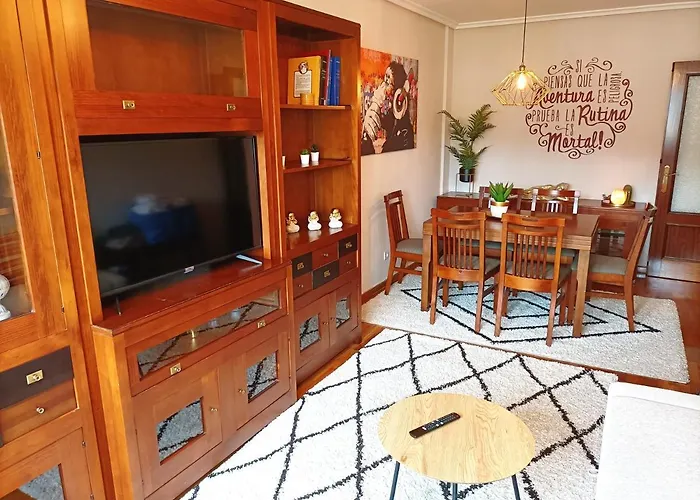 La Eria I, Muy Soleado, Wifi, Garaje, 15 Min A Pie Al Centro - Vut-5781-As